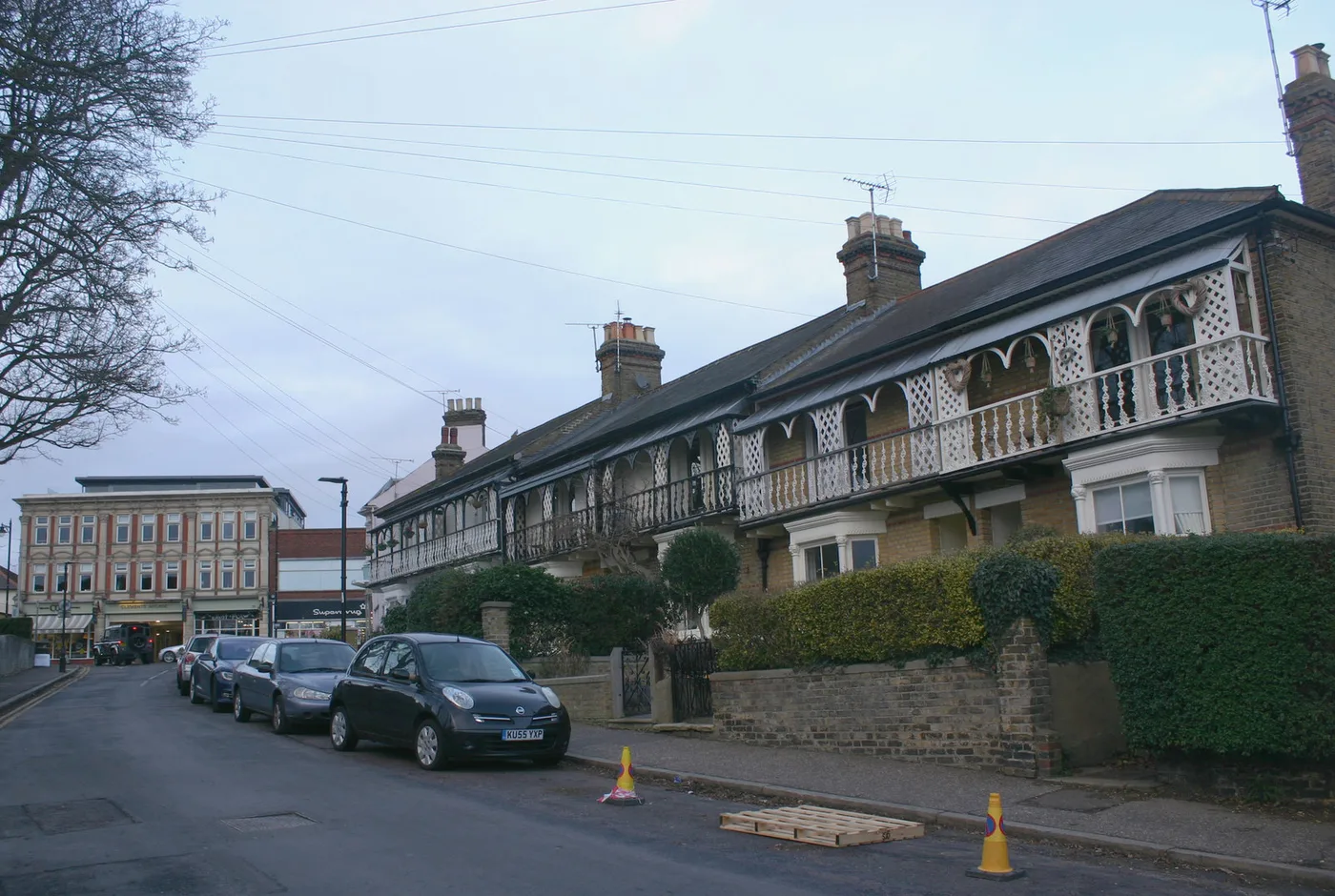 Carlton Terrace on Leigh Hill, Leigh-on-Sea, at the pricier western end of the city