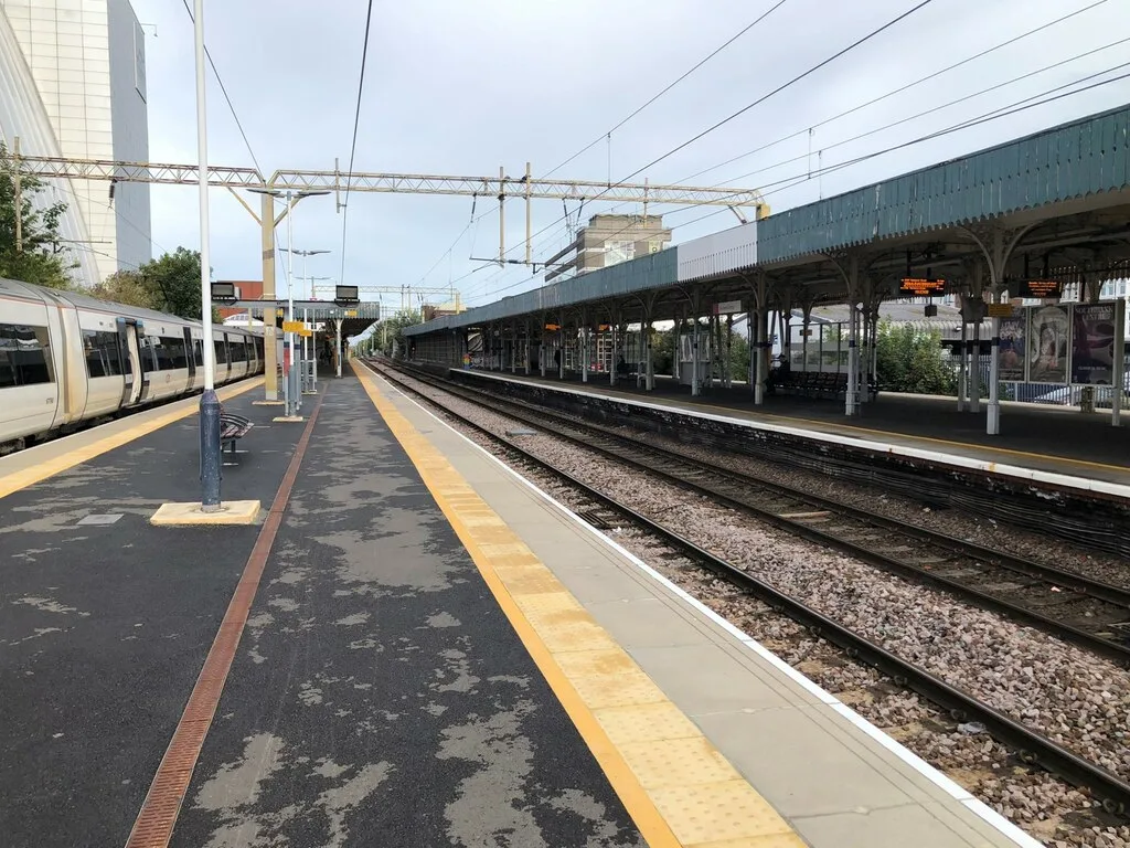 Southend Central station, on the c2c line to Fenchurch Street